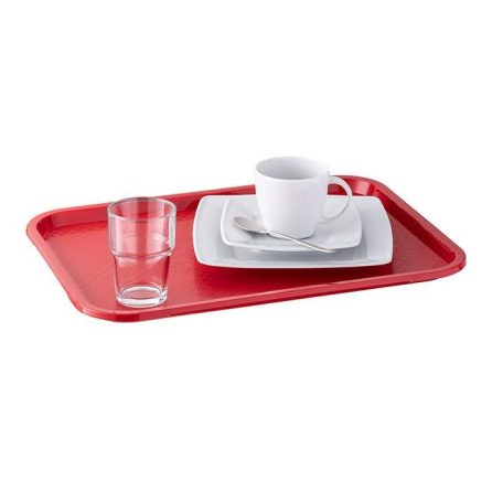 Tava autoservire rosu 