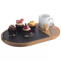 Set platou servire 28x17.5cm
