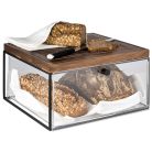 Stand expunere transparent