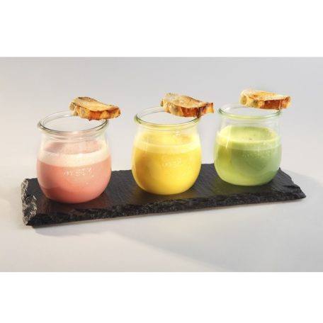 Platou ardezie cu amprenta 28x10cm