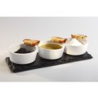 Platou ardezie cu amprenta 28x10cm