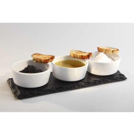 Platou ardezie cu amprenta 28x10cm