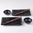 Set Sushi 2 farfurii 2 boluri si betisoare MIJ