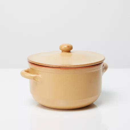 Oala ceramica termo tabac 24 cm, 2 manere, De Silva