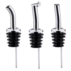 Dop Picurator goose flow-Inox, Polipropilena-Inox, Negru