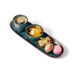 Bol ceramic termorezistent 9cm Verde