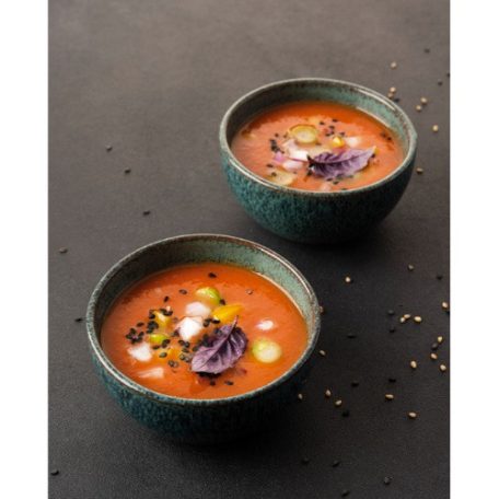 Bol ceramic termorezistent 9cm Verde