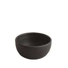 Bol ceramic termorezistent 9cm Negru