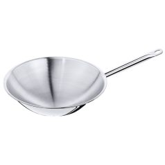 Wok inox 36 cm baza rotunda