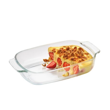 Vas termorezistent dreptunghiular 29cm Kuchenprofi