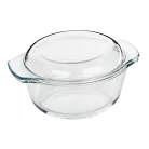 Vas termorezistent rotund cu capac 2.8l Kuchenprofi