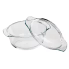 Vas termorezistent rotund cu capac 2.8l Kuchenprofi