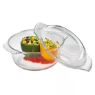 Vas termorezistent rotund cu capac 2.8l Kuchenprofi