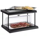Bufet rece 2 x GN1/1 negru Fresh