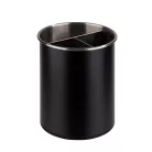 Suport tacamuri inox rotativ negru