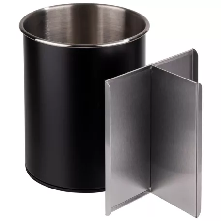 Suport tacamuri inox rotativ negru