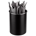 Suport tacamuri inox rotativ negru