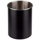 Suport tacamuri inox rotativ negru