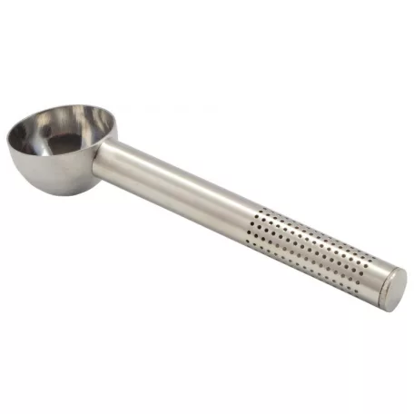 Filtru ceai si lingura dozatoare 2in1 din inox