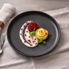 Farfurie intinsa 28cm Elements Black