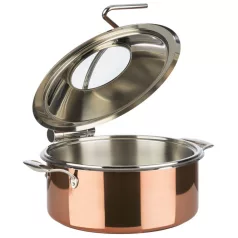 Chafing Dish  pe inductie 4l cupru