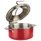 Chafing Dish  pe inductie 4l rosu