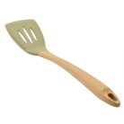 Paleta perforata carne silicon maner de lemn