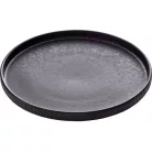 Farfurie intinsa cu relief 27cm linia Nara Black