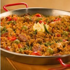 Tigaie paella din otel lustruit 26cm