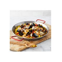 Tigaie paella din otel lustruit 30cm