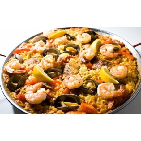 Tigaie paella din otel lustruit 38cm