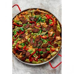 Tigaie paella din otel lustruit 40cm