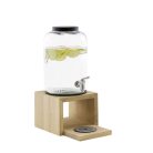 Dispenser bauturi 7l pe stand de lemn Valo