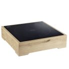 Plita inductie cu rama lemn Valo