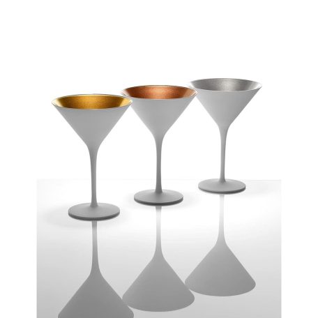 Pahar Martini Alb mat Bronz 240ml Stolzle