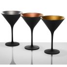 Pahar Martini Negru mat Bronz 240ml Stolzle