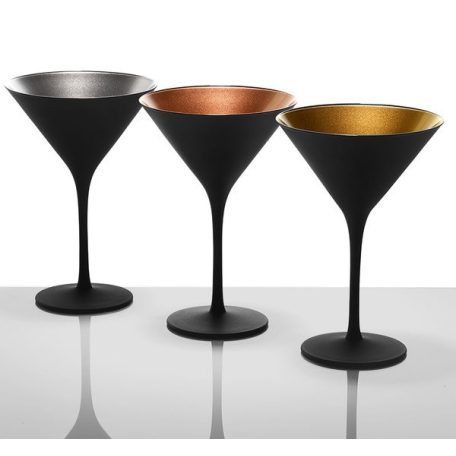 Pahar Martini Negru mat Bronz 240ml Stolzle
