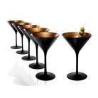 Pahar Martini Negru mat Bronz 240ml Stolzle