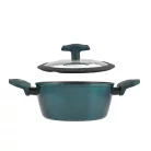 Oala cu capac 20cm 3.2l Sea Line