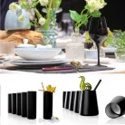 Pahar tumbler 380ml Stolzle Power negru mat argintiu