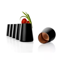 Pahar tumbler 380ml Stolzle Power negru mat bronz