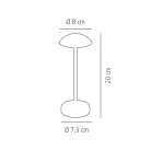 Lampa de masa ALVA auriu
