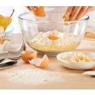 Bol sticla pentru mixare sau salate 2lit