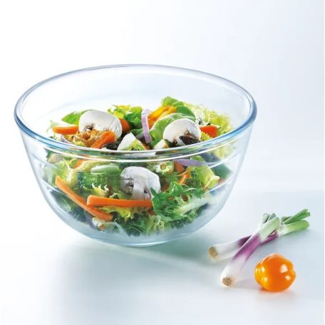 Bol sticla pentru mixare sau salate 2lit