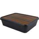 Set cutie servire Bento Wood