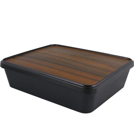 Set cutie servire Bento Wood