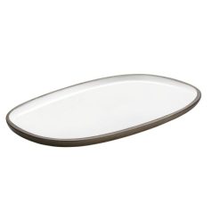 Platou oval 30x18cm linia ReNew White