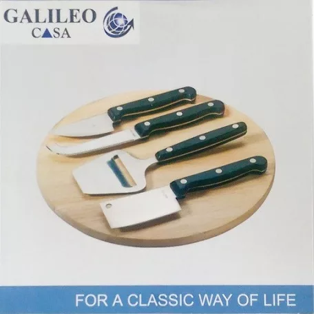Set 4 cutite branza si platou degustare Fromage
