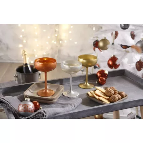 Pahar cupa Sampanie 150ml Stolzle Olympic Argintiu