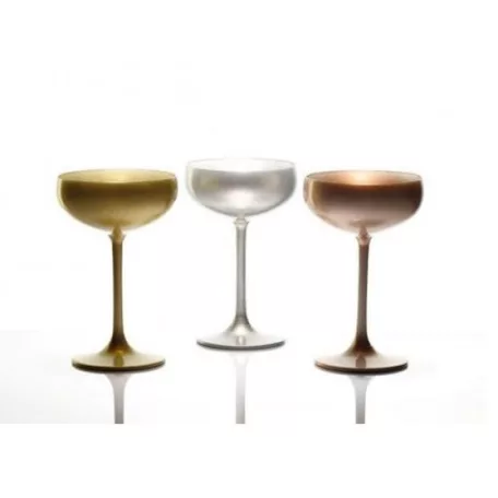 Pahar cupa Sampanie 150ml Stolzle Olympic Argintiu